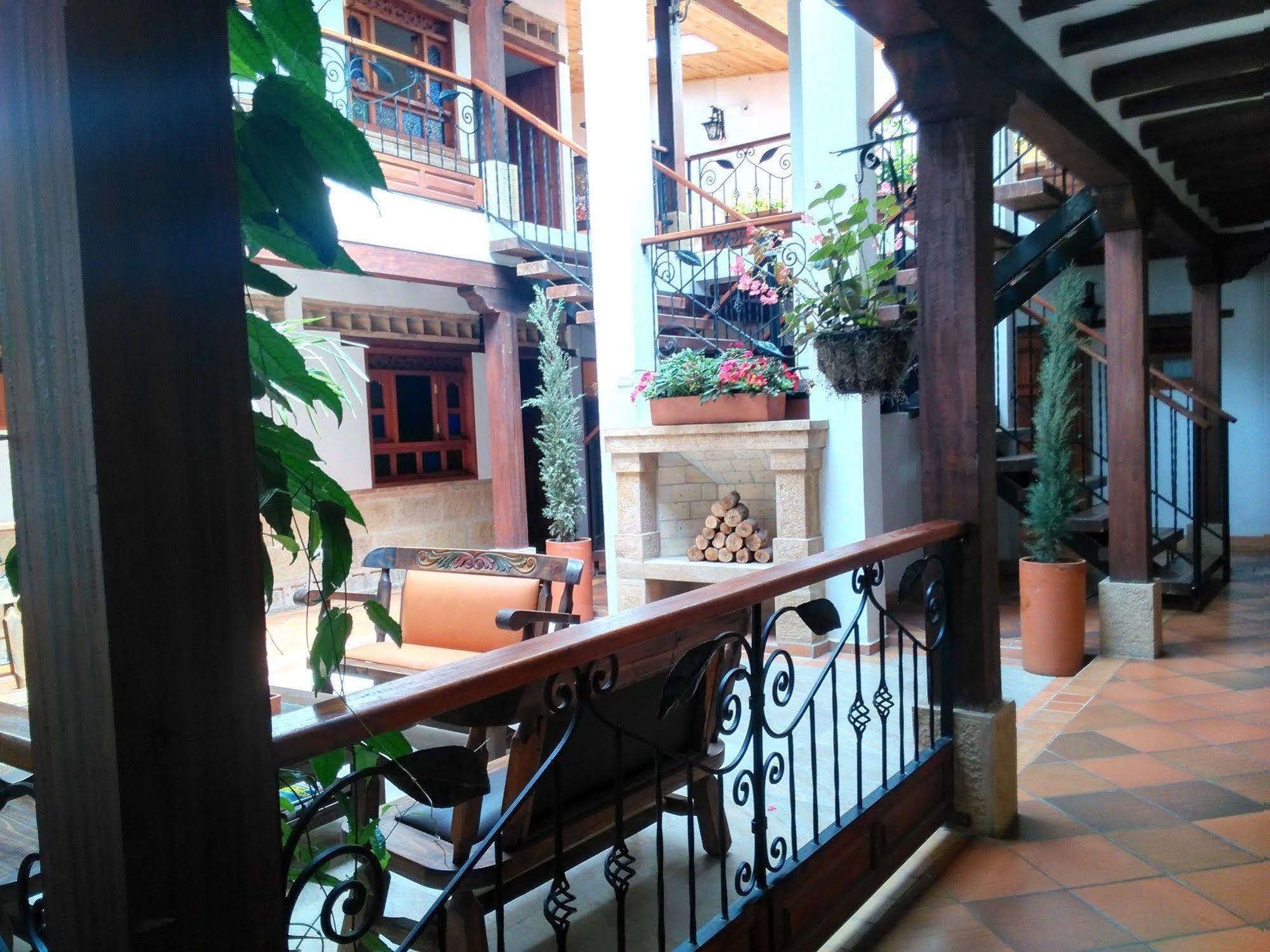 Hotel Jardines De La Villa Виля Де Лейва Екстериор снимка